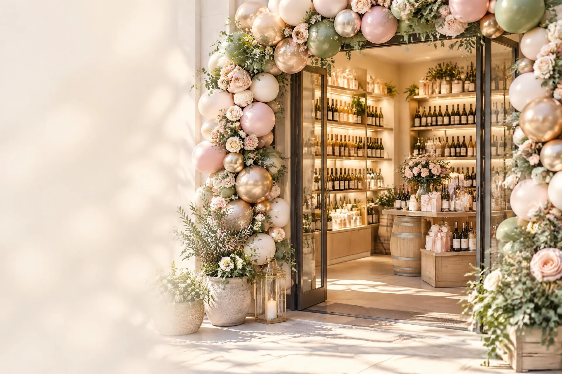 PfalzMomente boutique interior with regional products and gift presentation